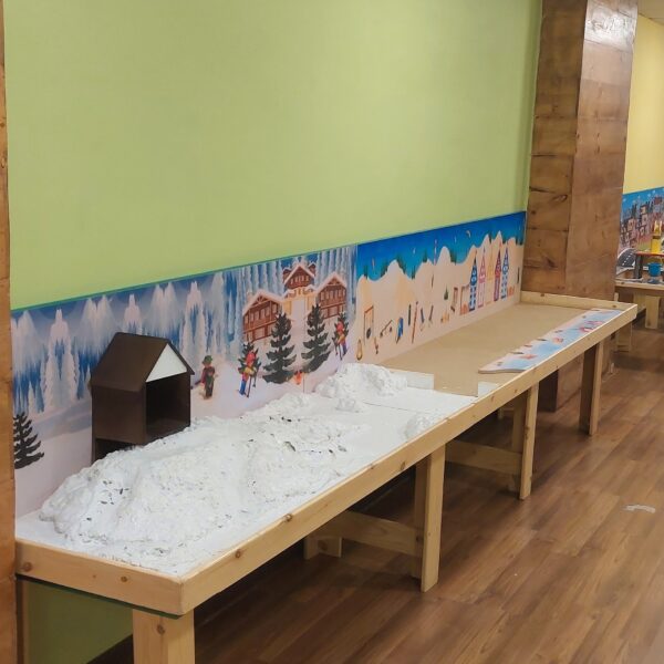 Snowy Town Play Display