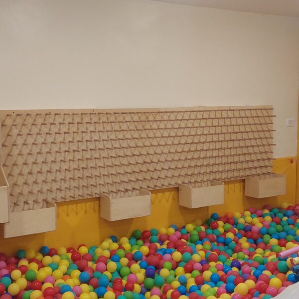Wooden Peg Wall Activity Panel