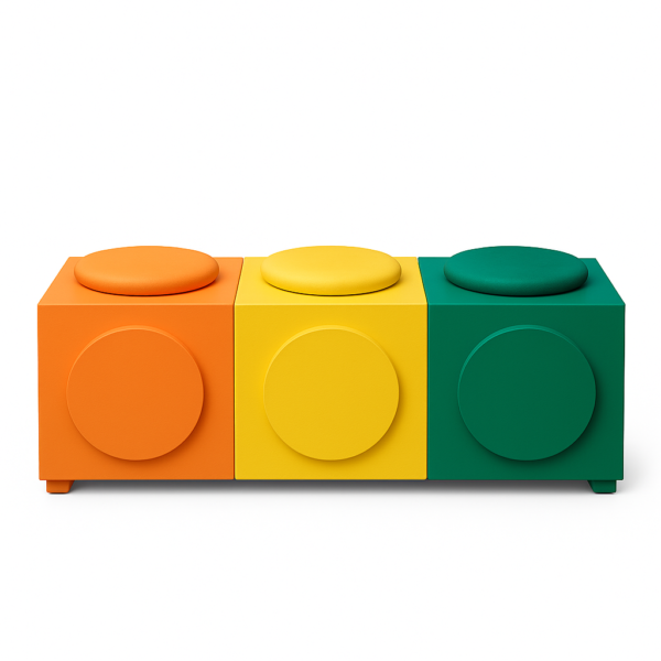 Fun Cubes Bench