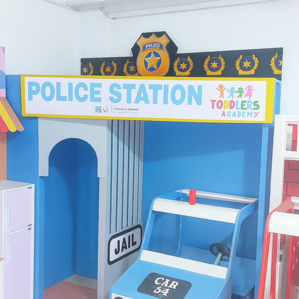 Wooden Police Play Corner